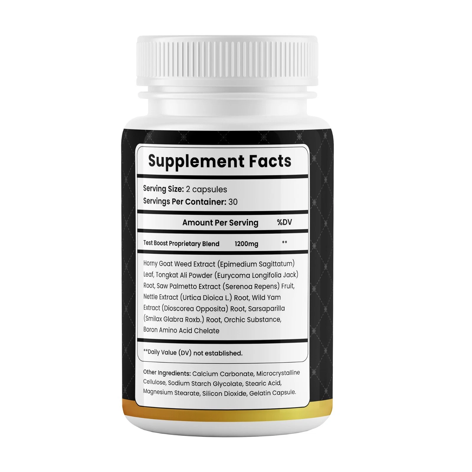 Boostron Product Label